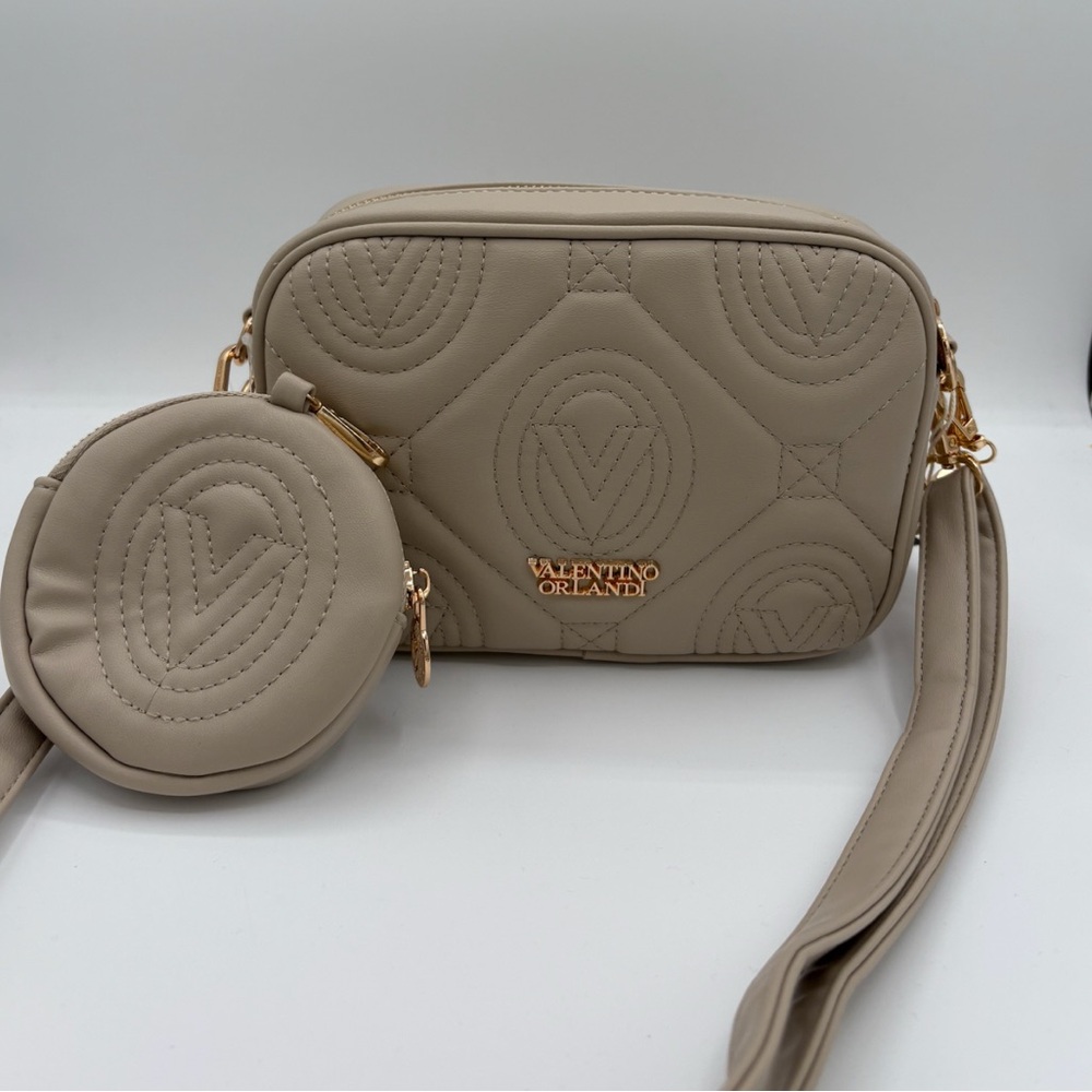 Valentino‎ Orlandi Quilted Crossbody Set – NWT ✨